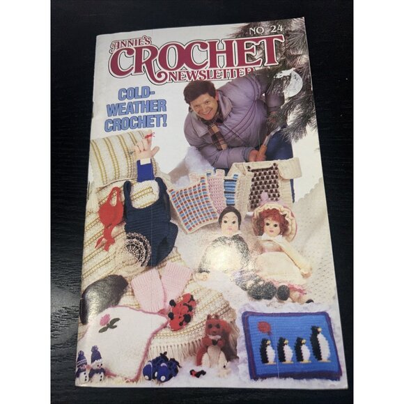 3 Vintage Annie's Crochet Newsletter Booklets Old Fashion Patterns #24,25 & 26 - Picture 2 of 5